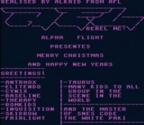 Alkaid Alpha Flight – Merry Christmas (PD) Rom
